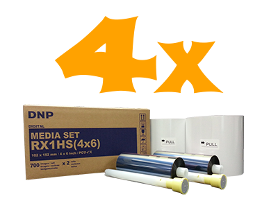 4x6 10x15 media set for dnp ds-rx1